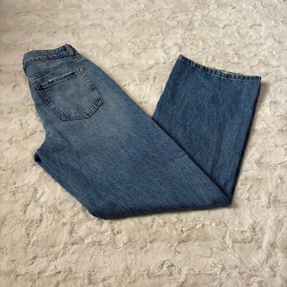 Garage Women's Size 5/27 Blue Wide Leg Jeans - Picture 2 of 6